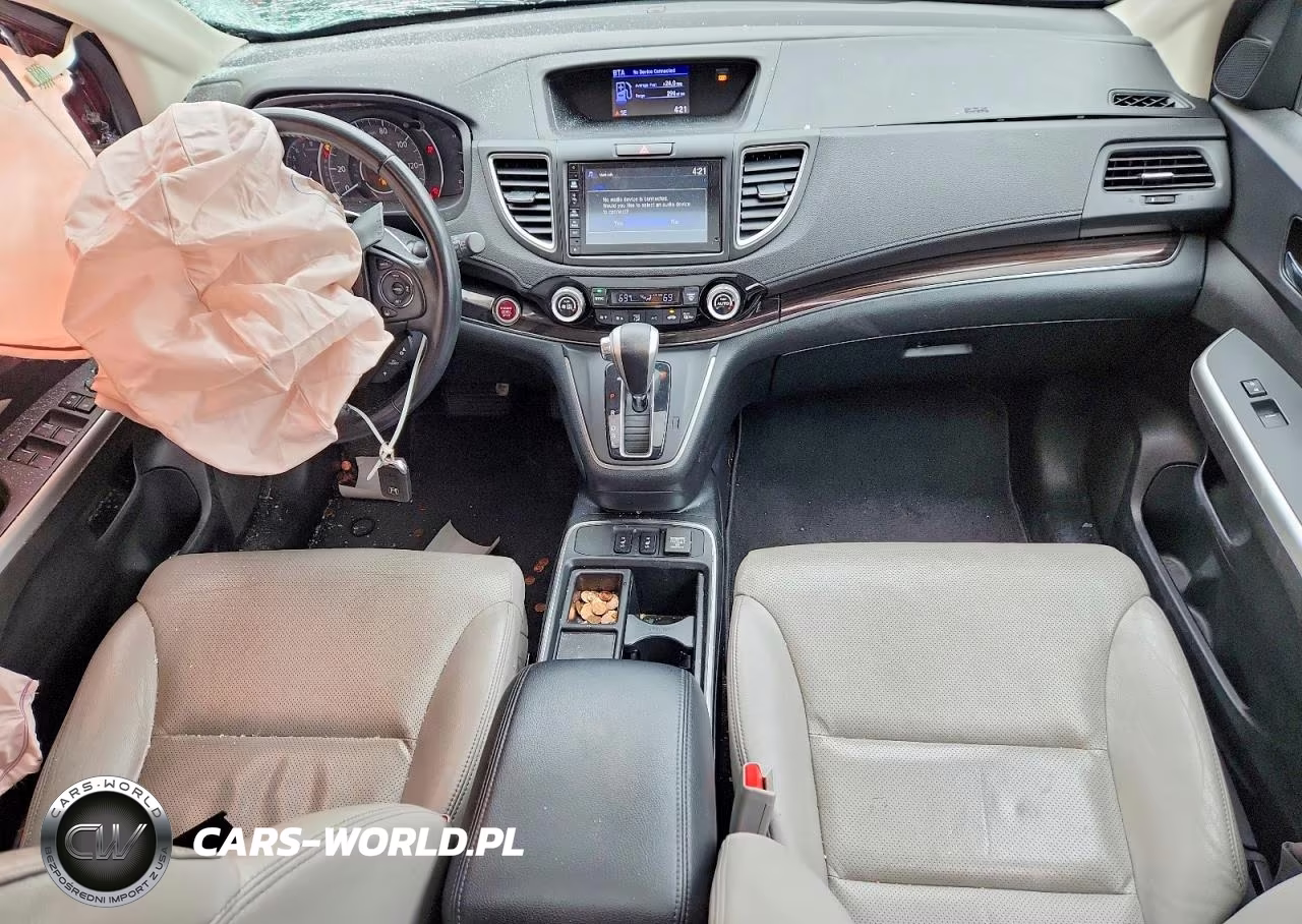 2016 Honda Cr-V Touring VIN:5J6RM3H97GL003240 - 8