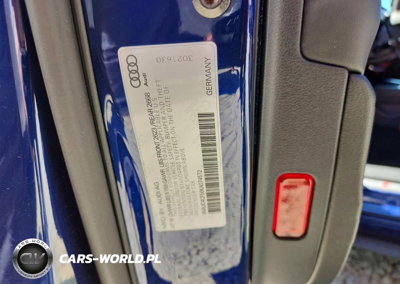 2019 Audi S5 Prestige VIN:WAUC4CF56KA074572 - 12