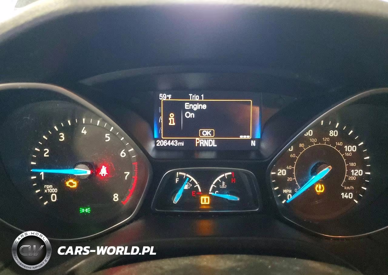 2017 Ford Focus Se VIN:1FADP3K22HL346421 - 9