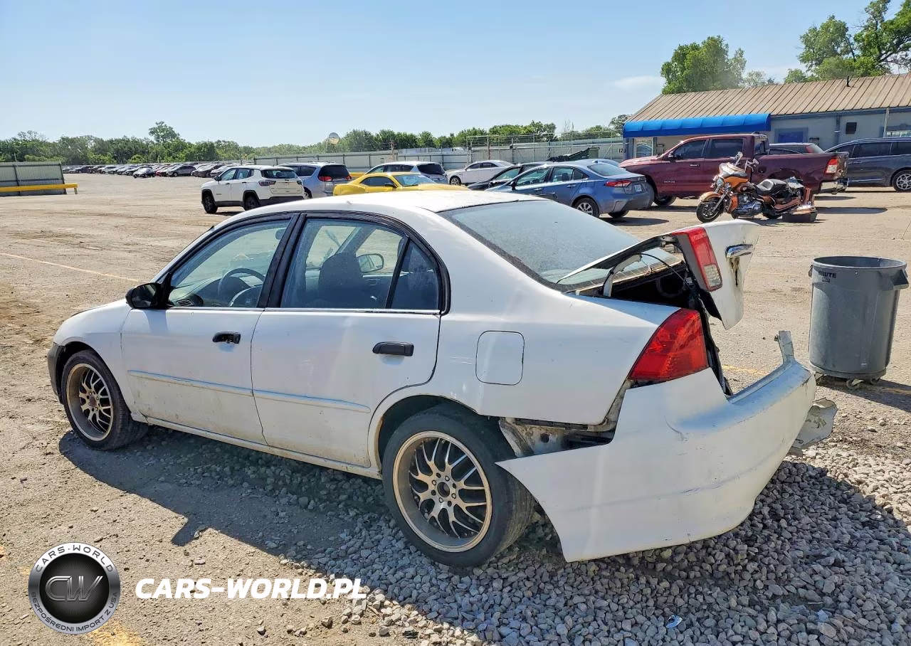 2001 Honda Civic Lx VIN:1HGES16501L048107 - 2