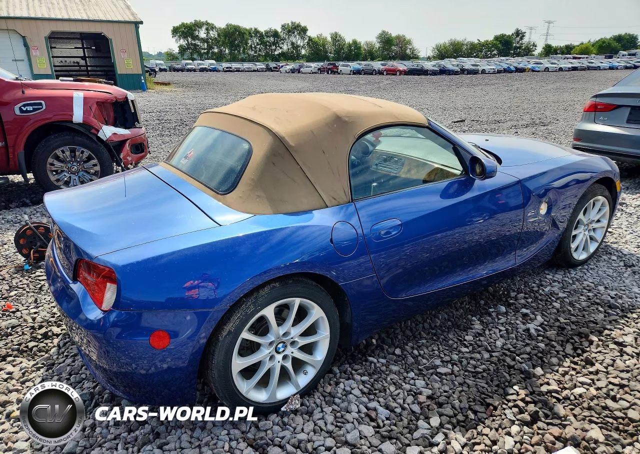 2007 BMW Z4 3.0 VIN:4USBU33517LW70746 - 3