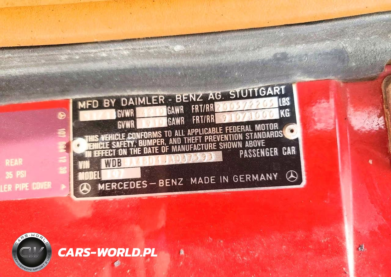 1988 Mercedes-Benz 560 Sl VIN:WDBBA48D4JA087593 - 13