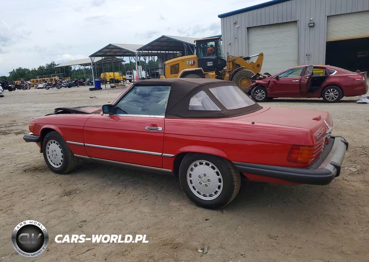 1988 Mercedes-Benz 560 Sl VIN:WDBBA48D4JA087593 - 2