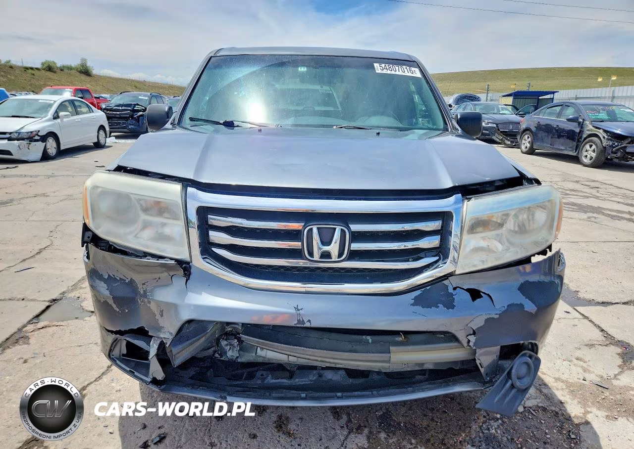 2012 Honda Pilot Lx VIN:5FNYF4H20CB077651 - 5