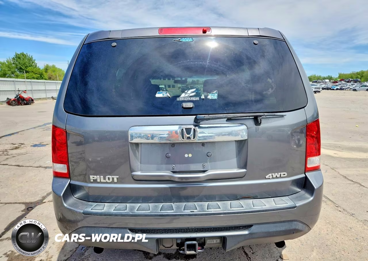 2012 Honda Pilot Lx VIN:5FNYF4H20CB077651 - 6