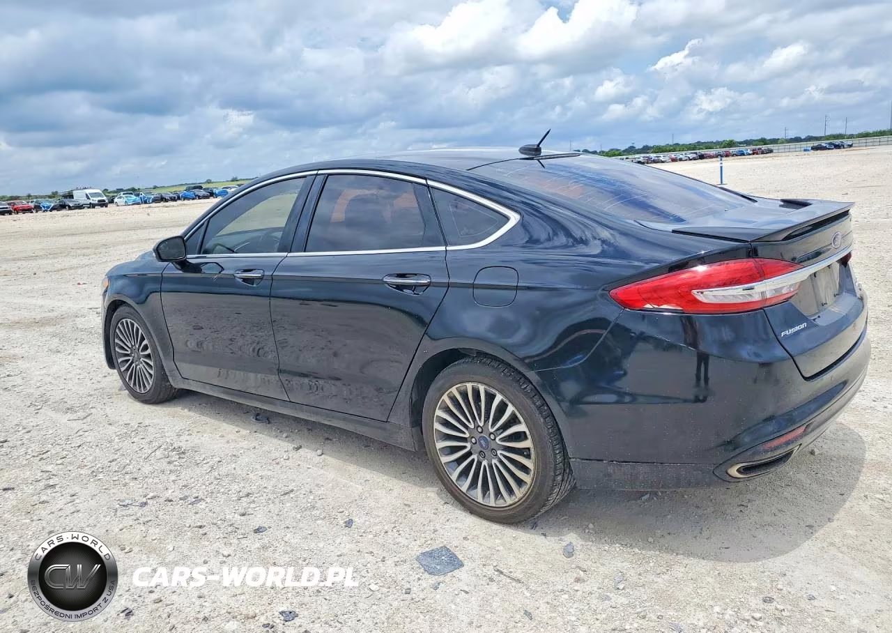 2018 Ford Fusion Titanium VIN:3FA6P0D93JR194240 - 2