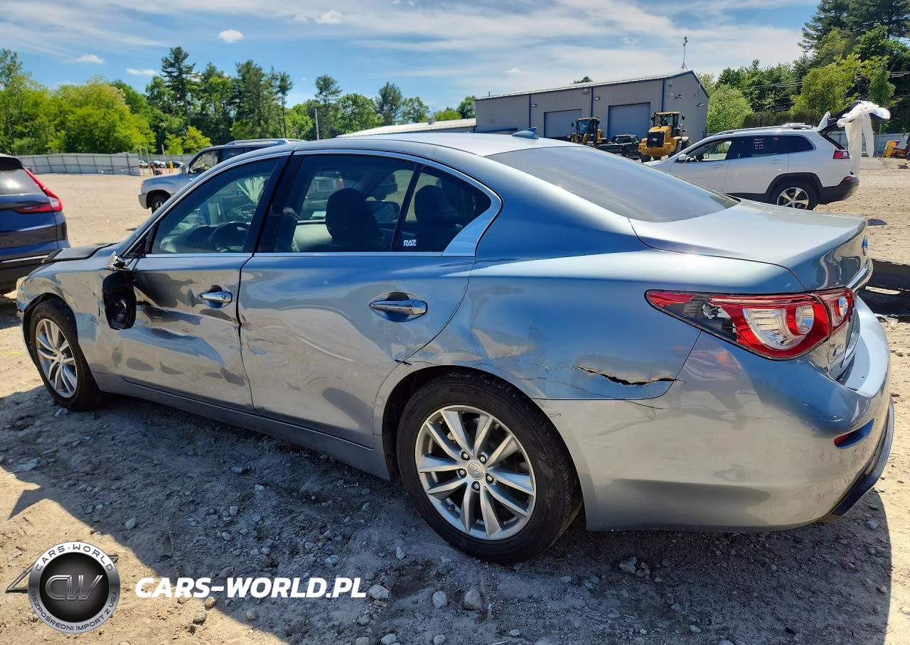2014 Infiniti Q50 Premium VIN:JN1BV7AR3EM706527 - 2