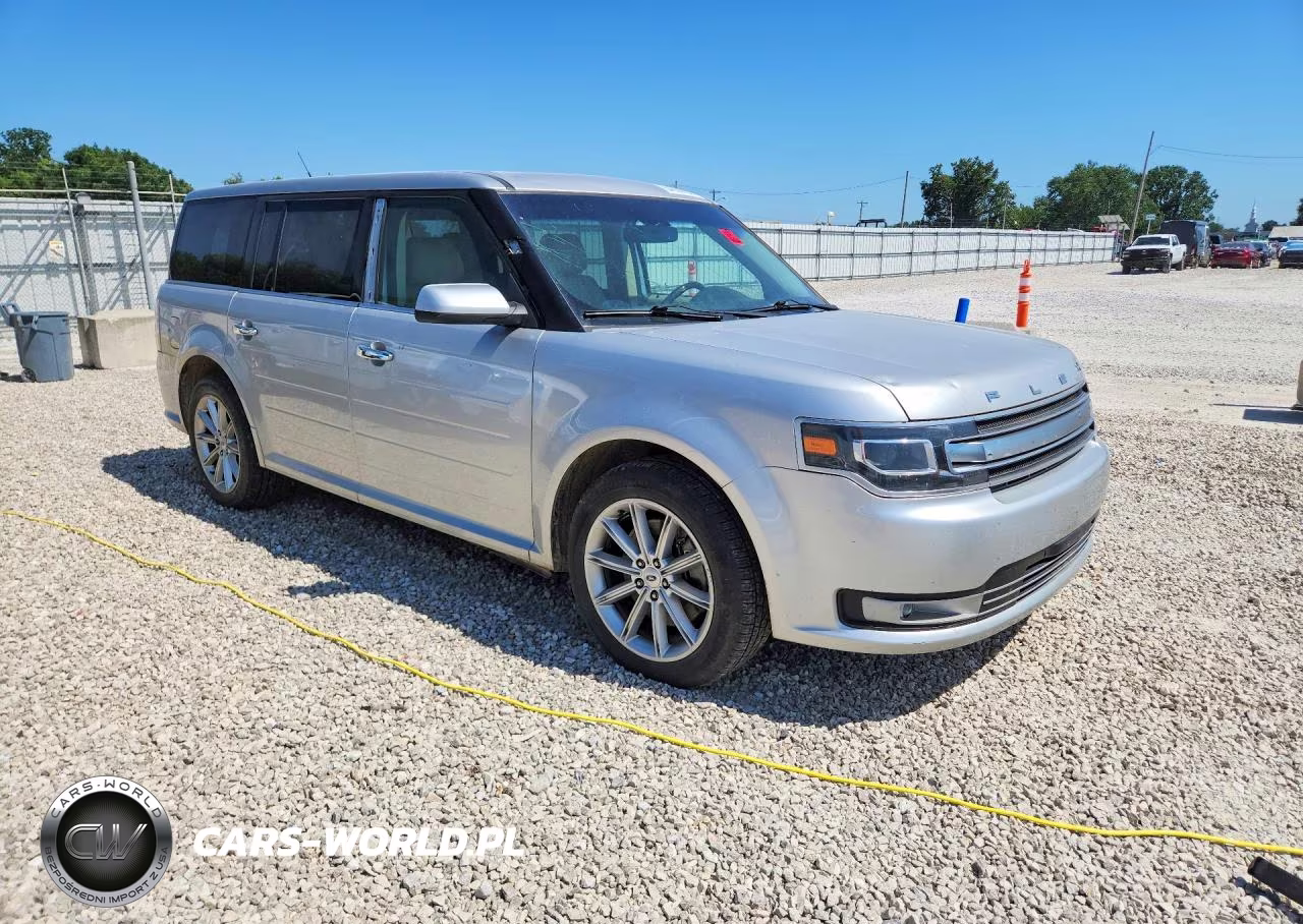 2017 Ford Flex Limited VIN:2FMHK6D8XHBA08046 - 4