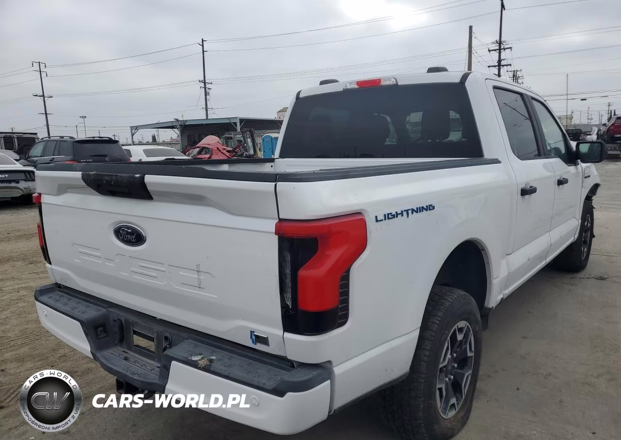 2023 Ford F150 Lightning Pro VIN:1FTVW1EL4PWG02954 - 3