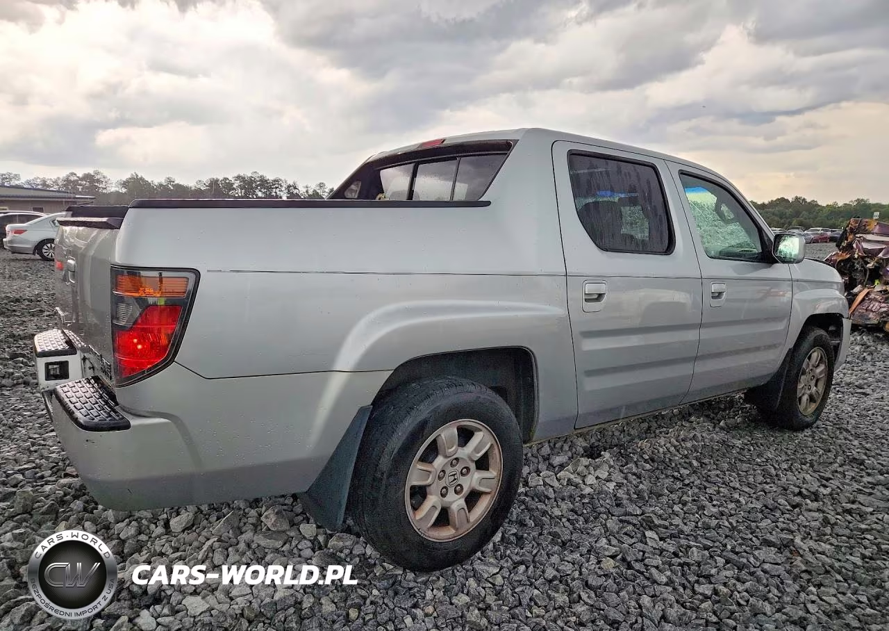 2007 Honda Ridgeline Rtl VIN:2HJYK16557H535638 - 3