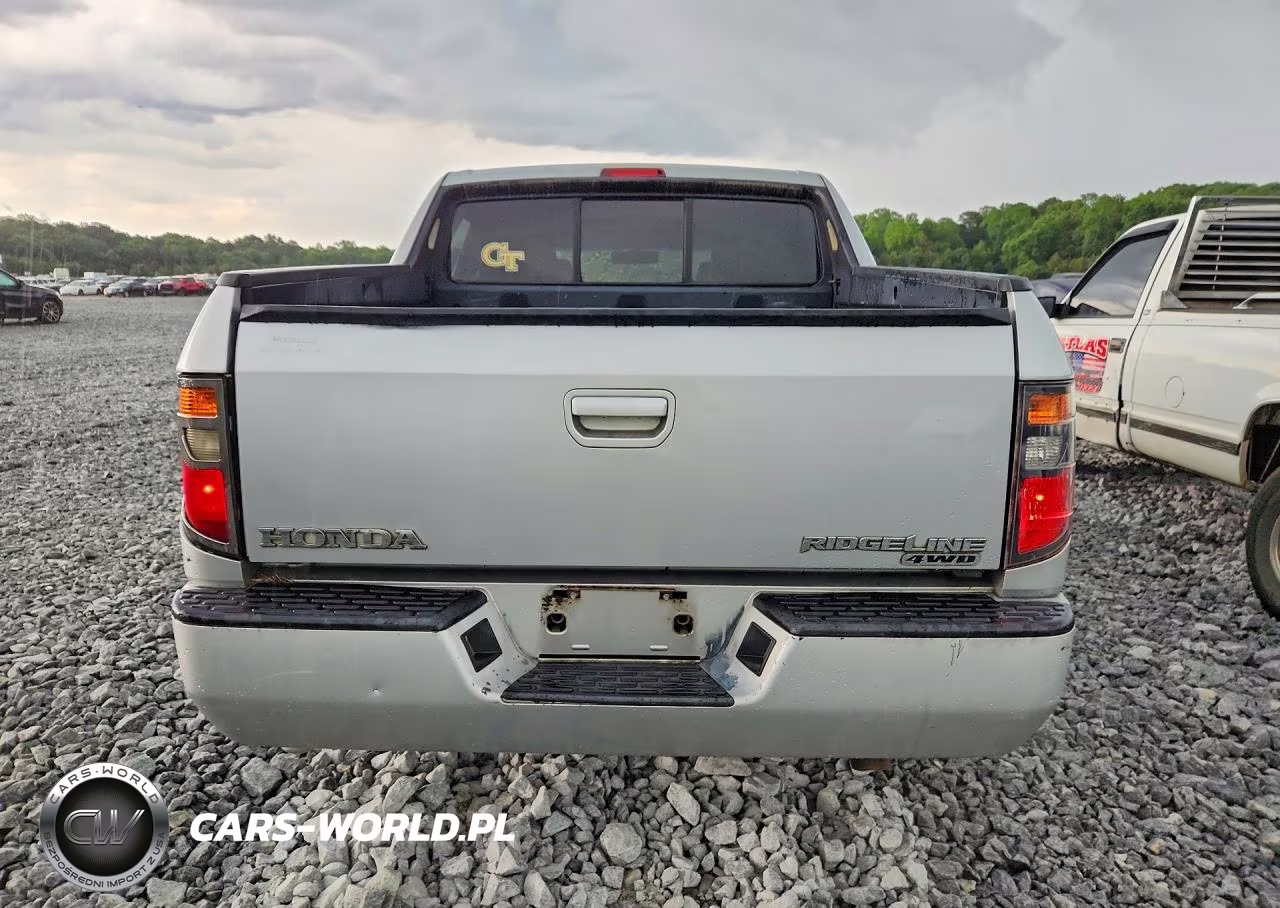 2007 Honda Ridgeline Rtl VIN:2HJYK16557H535638 - 6