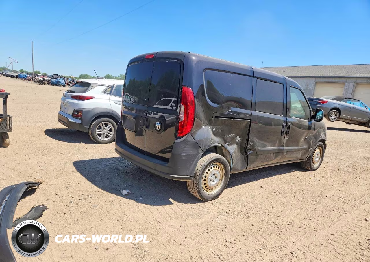2019 Ram Promaster City Delivery Van VIN:ZFBHRFAB8K6M58836 - 3