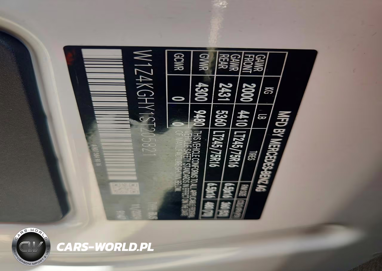 2025 Mercedes-Benz Sprinter 2500 VIN:W1Z4KGHY1ST205821 - 13