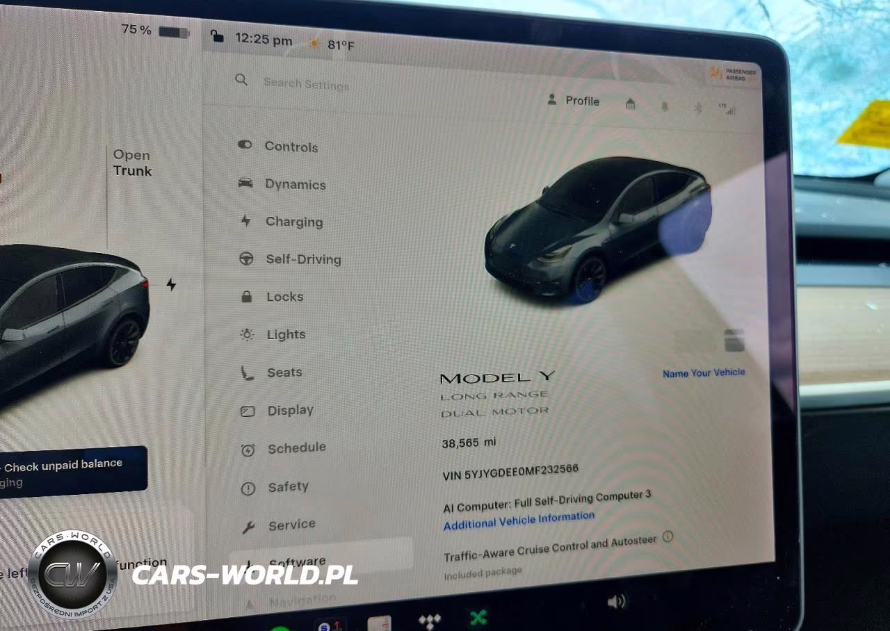 2021 Tesla Model Y VIN:5YJYGDEE0MF232566 - 9