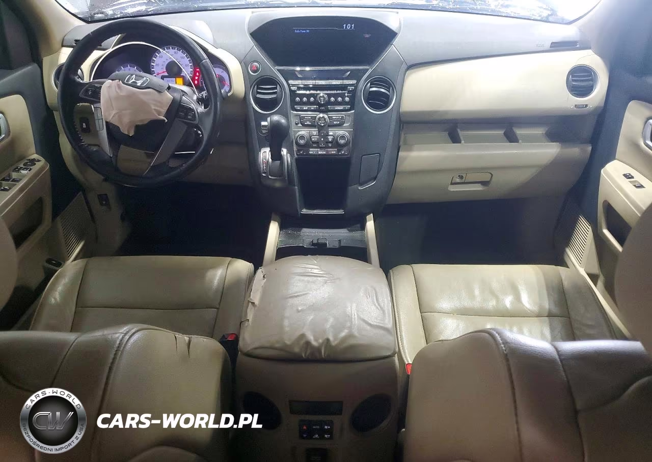 2014 Honda Pilot Exl VIN:5FNYF3H57EB021553 - 8