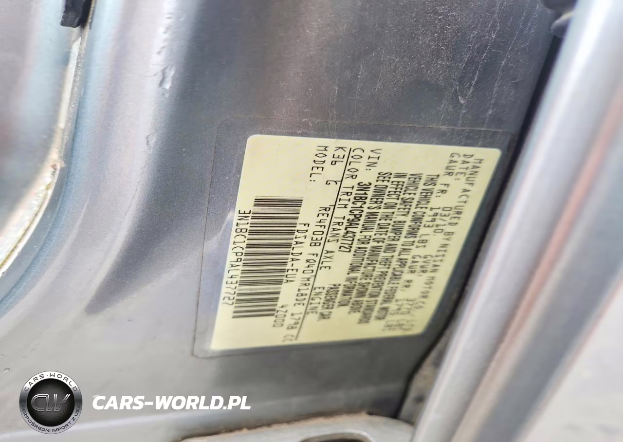 2010 Nissan Versa 1.8 S VIN:3N1BC1CP9AL437727 - 12