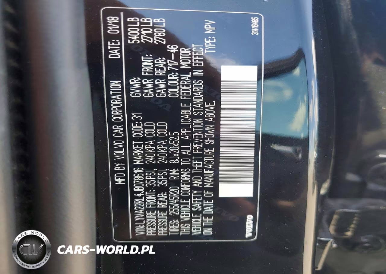 2018 Volvo Xc60 T6 VIN:LYVA22RL4JB078616 - 13