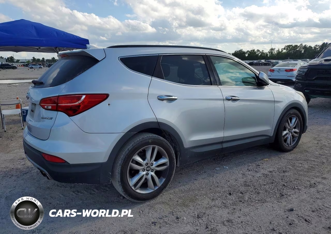 2013 Hyundai Santa Fe Sport 2.0T VIN:5XYZU3LA0DG098304 - 3
