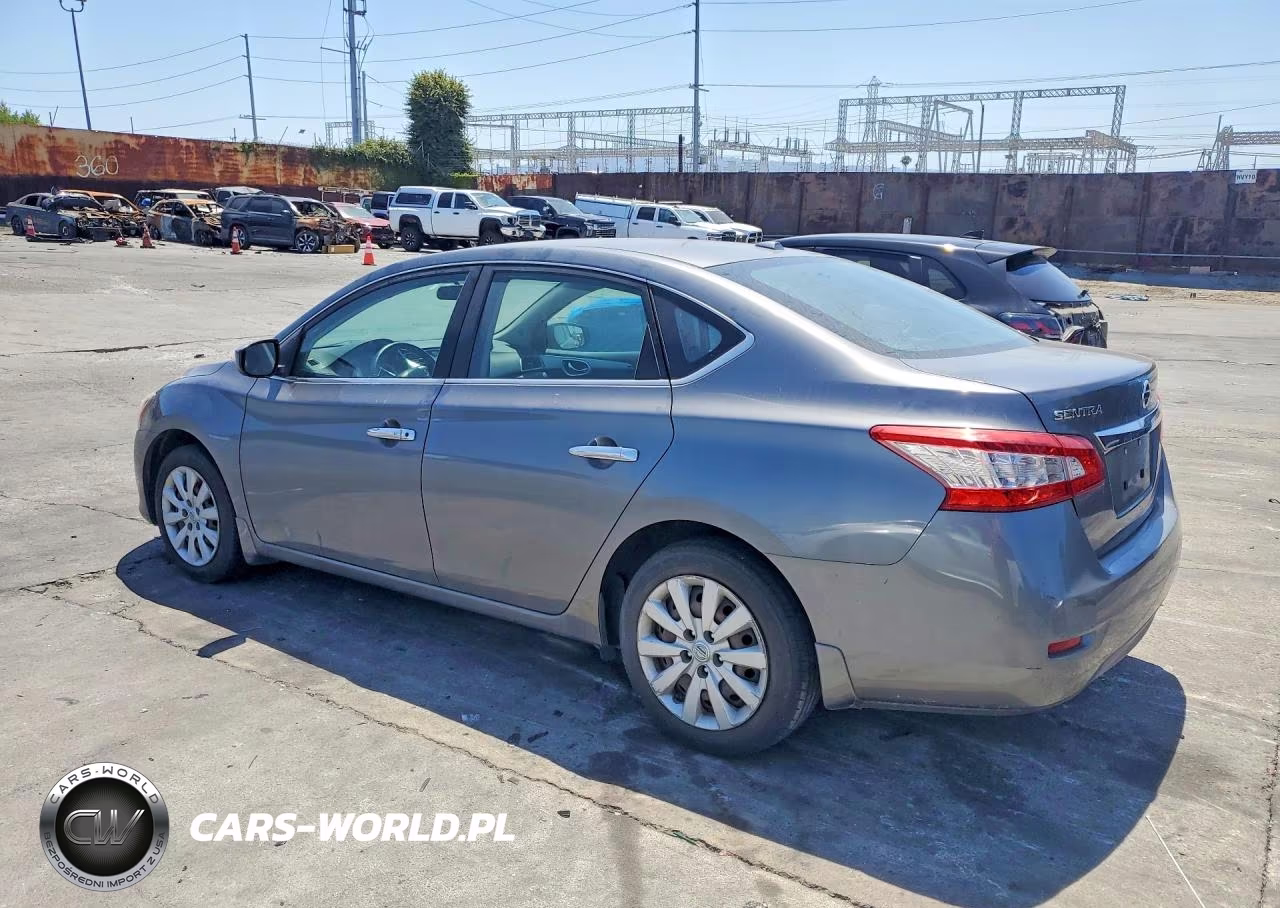 2015 Nissan Sentra Sv VIN:3N1AB7AP1FL673462 - 2