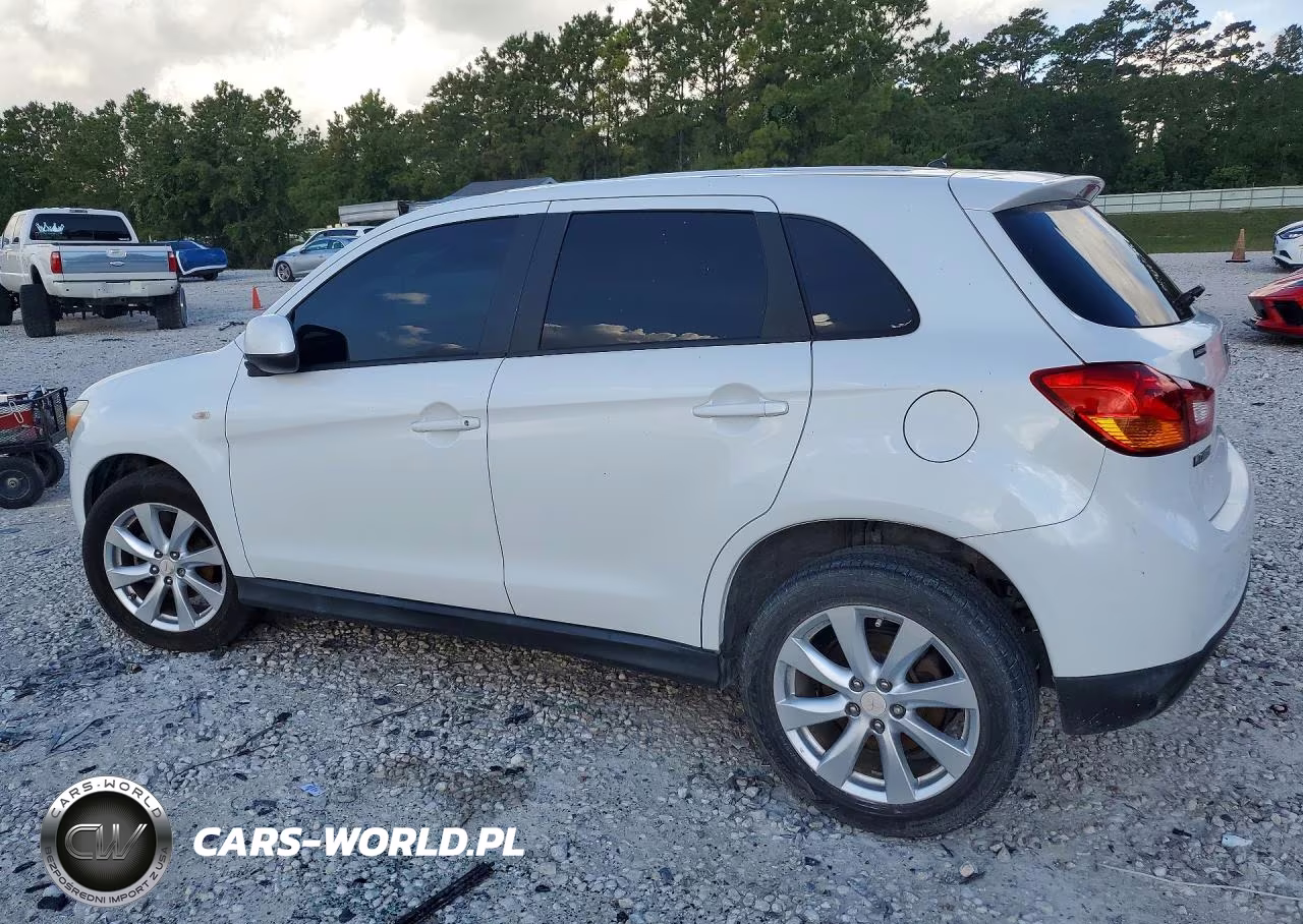 2013 Mitsubishi Outlander Sport Es VIN:4A4AP3AUXDE013830 - 2