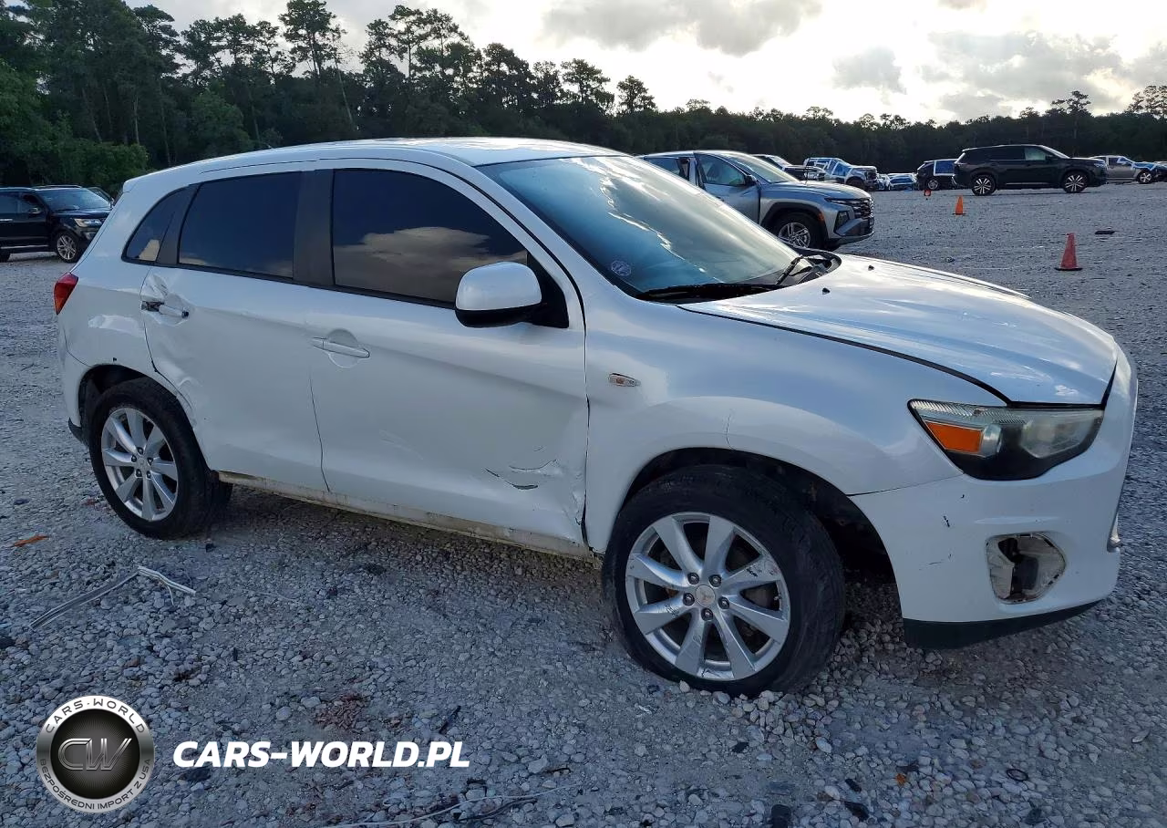 2013 Mitsubishi Outlander Sport Es VIN:4A4AP3AUXDE013830 - 4