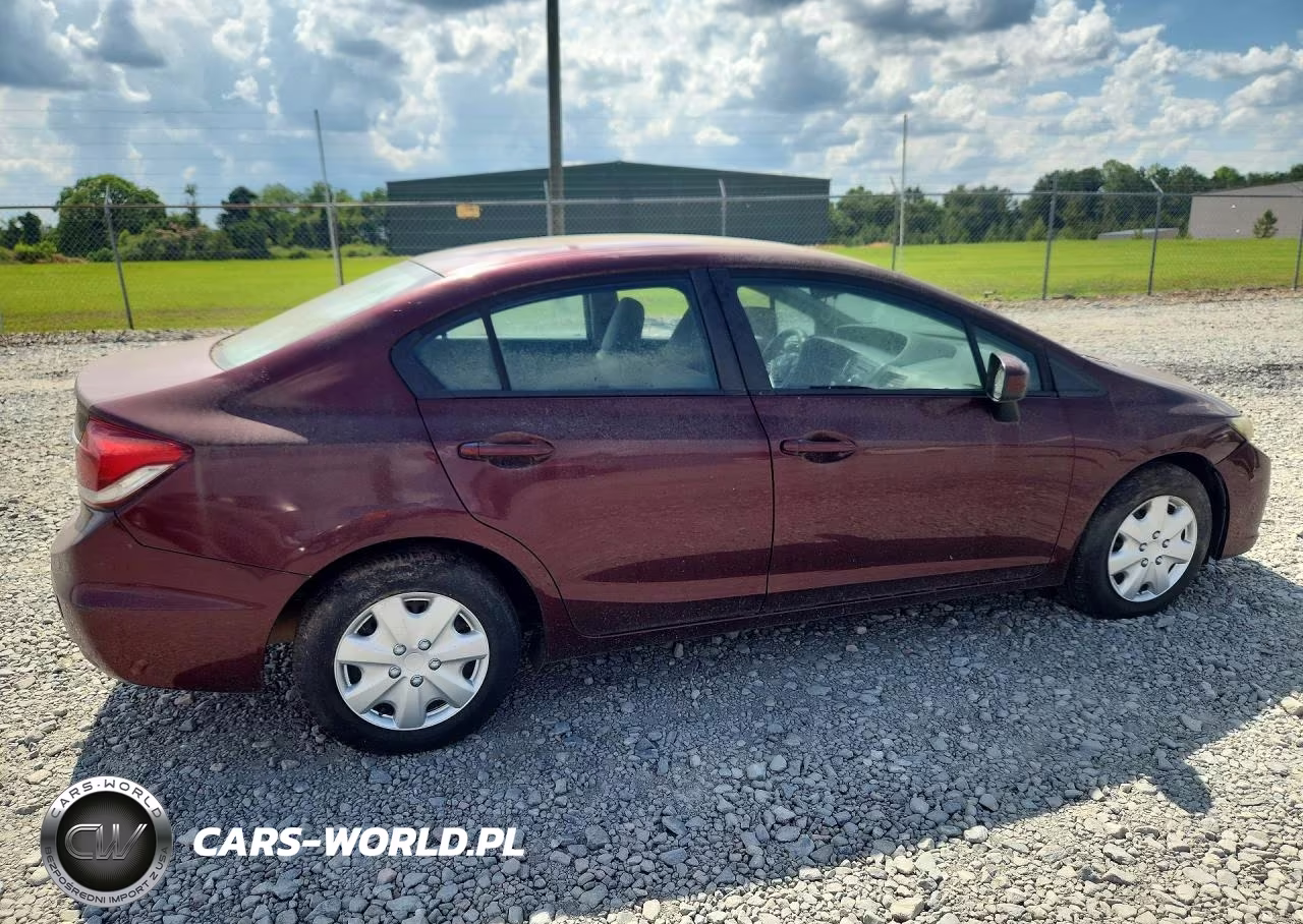 2014 Honda Civic Lx VIN:19XFB2F51EE046034 - 3