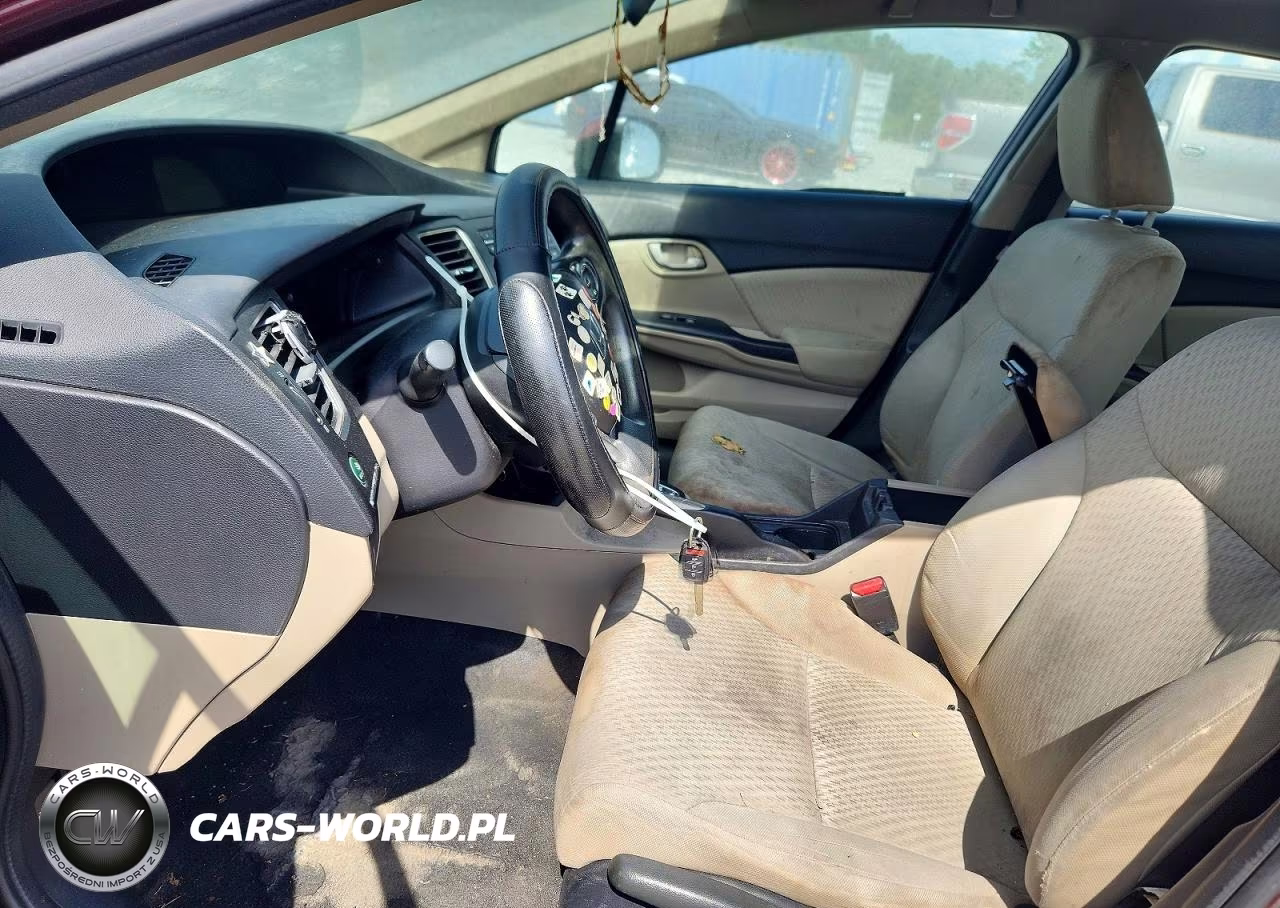 2014 Honda Civic Lx VIN:19XFB2F51EE046034 - 7