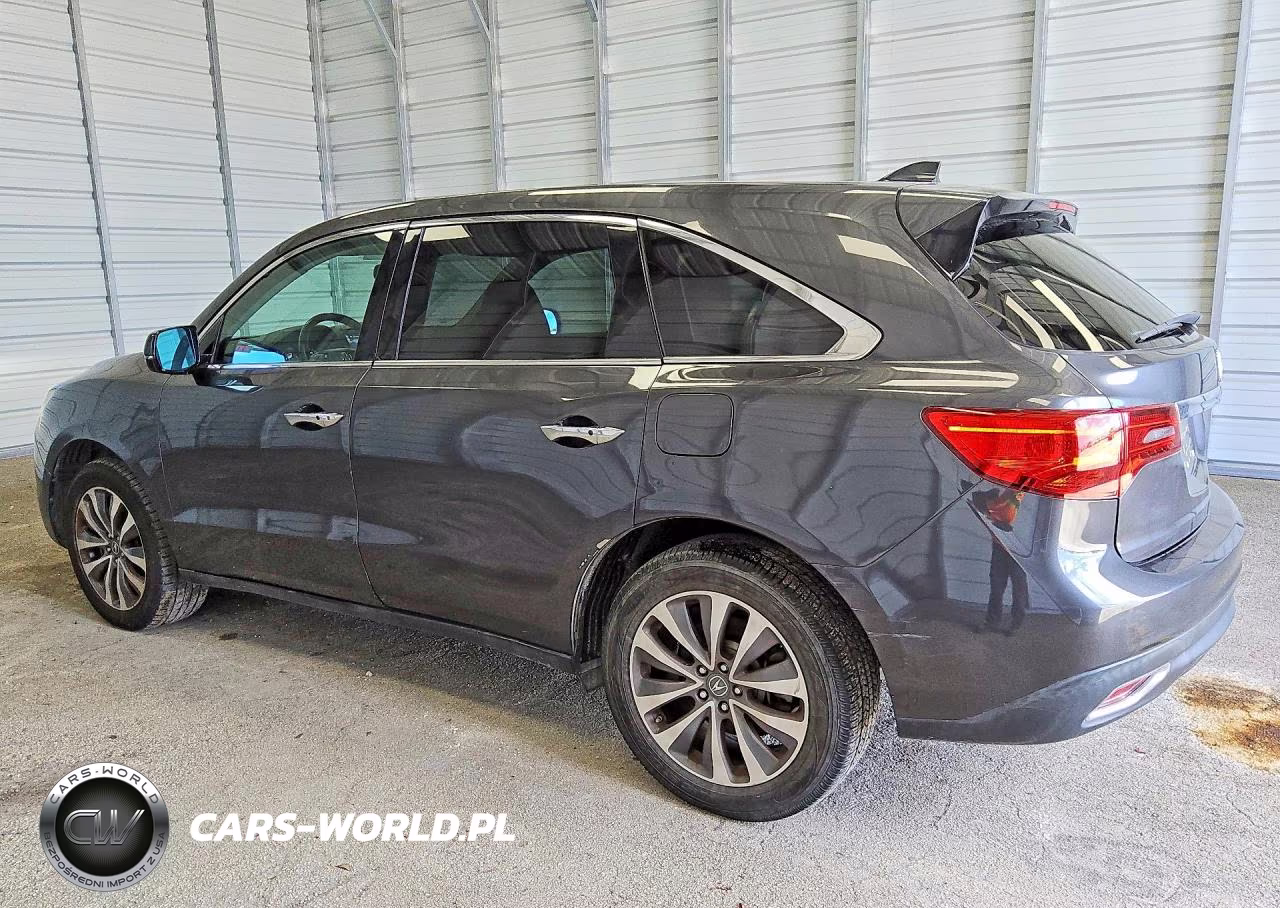 2014 Acura Mdx Technology VIN:5FRYD4H45EB001013 - 2