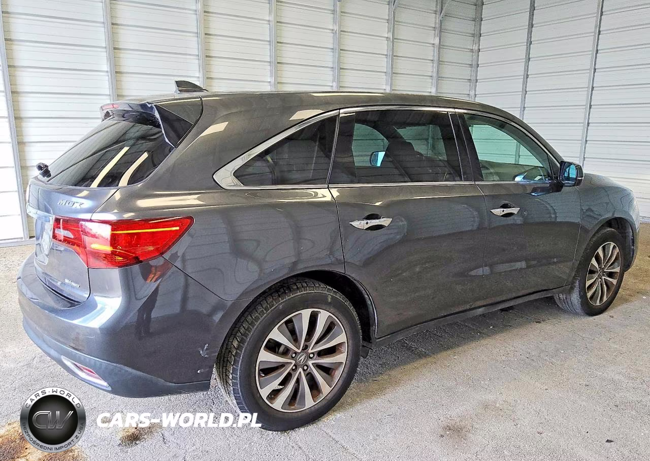 2014 Acura Mdx Technology VIN:5FRYD4H45EB001013 - 3
