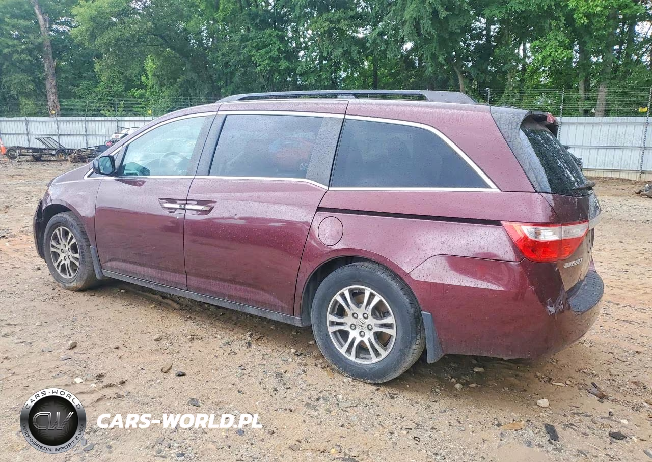 2011 Honda Odyssey Exl VIN:5FNRL5H65BB066410 - 2