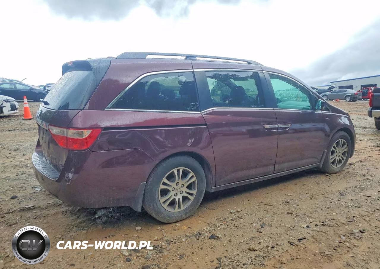 2011 Honda Odyssey Exl VIN:5FNRL5H65BB066410 - 3