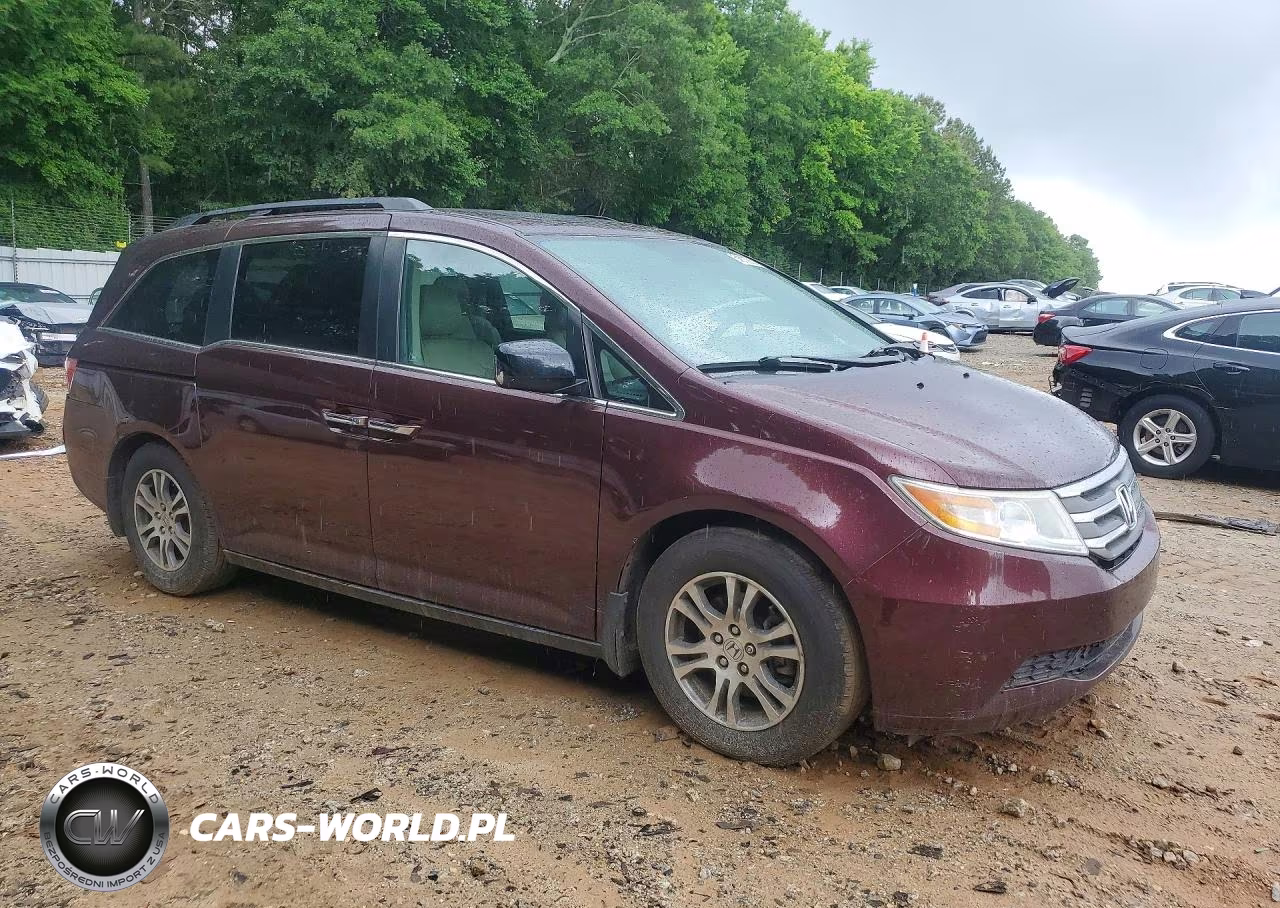 2011 Honda Odyssey Exl VIN:5FNRL5H65BB066410 - 4