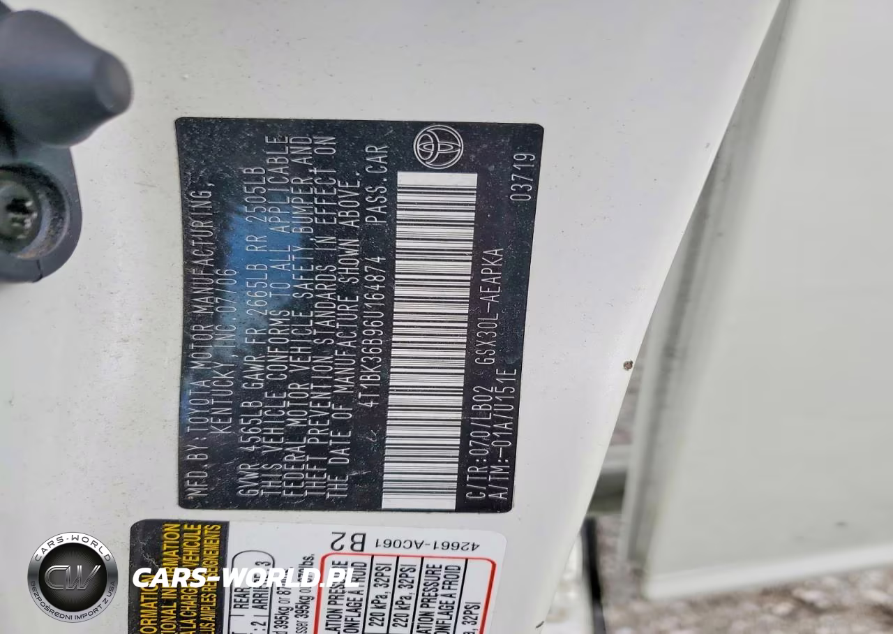 2006 Toyota Avalon Limited VIN:4T1BK36B96U164874 - 12