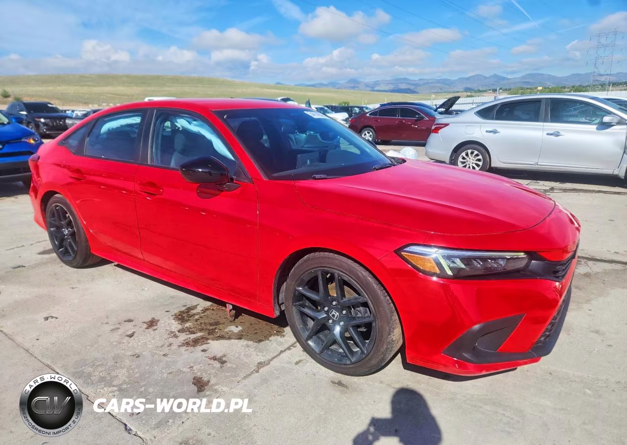 2022 Honda Civic Sport VIN:2HGFE2F5XNH557593 - 4