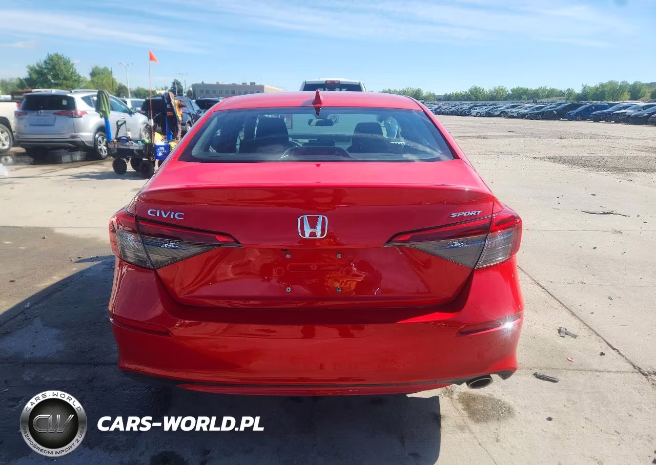 2022 Honda Civic Sport VIN:2HGFE2F5XNH557593 - 6