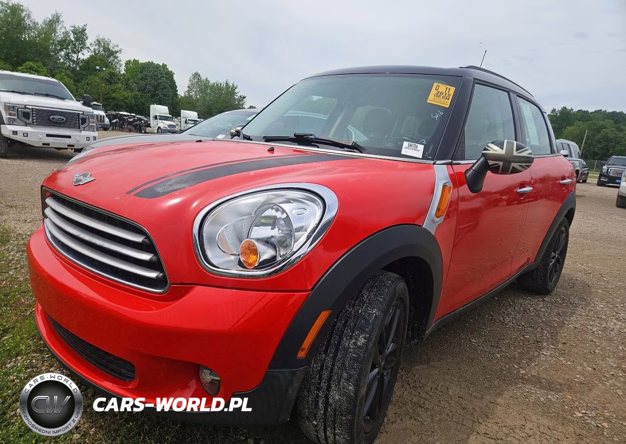 2012 Mini Cooper Countryman VIN:WMWZB3C50CWM01878 - 2