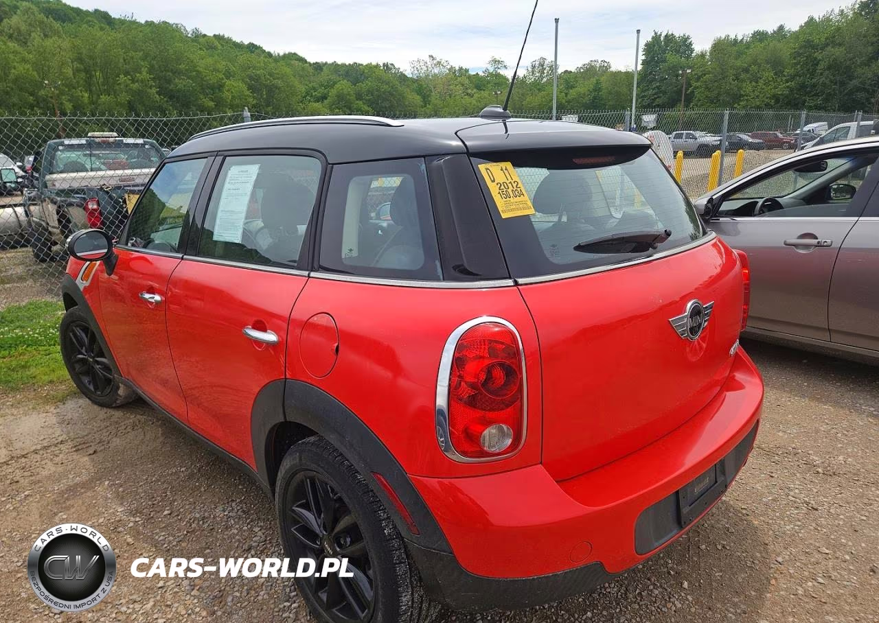 2012 Mini Cooper Countryman VIN:WMWZB3C50CWM01878 - 3