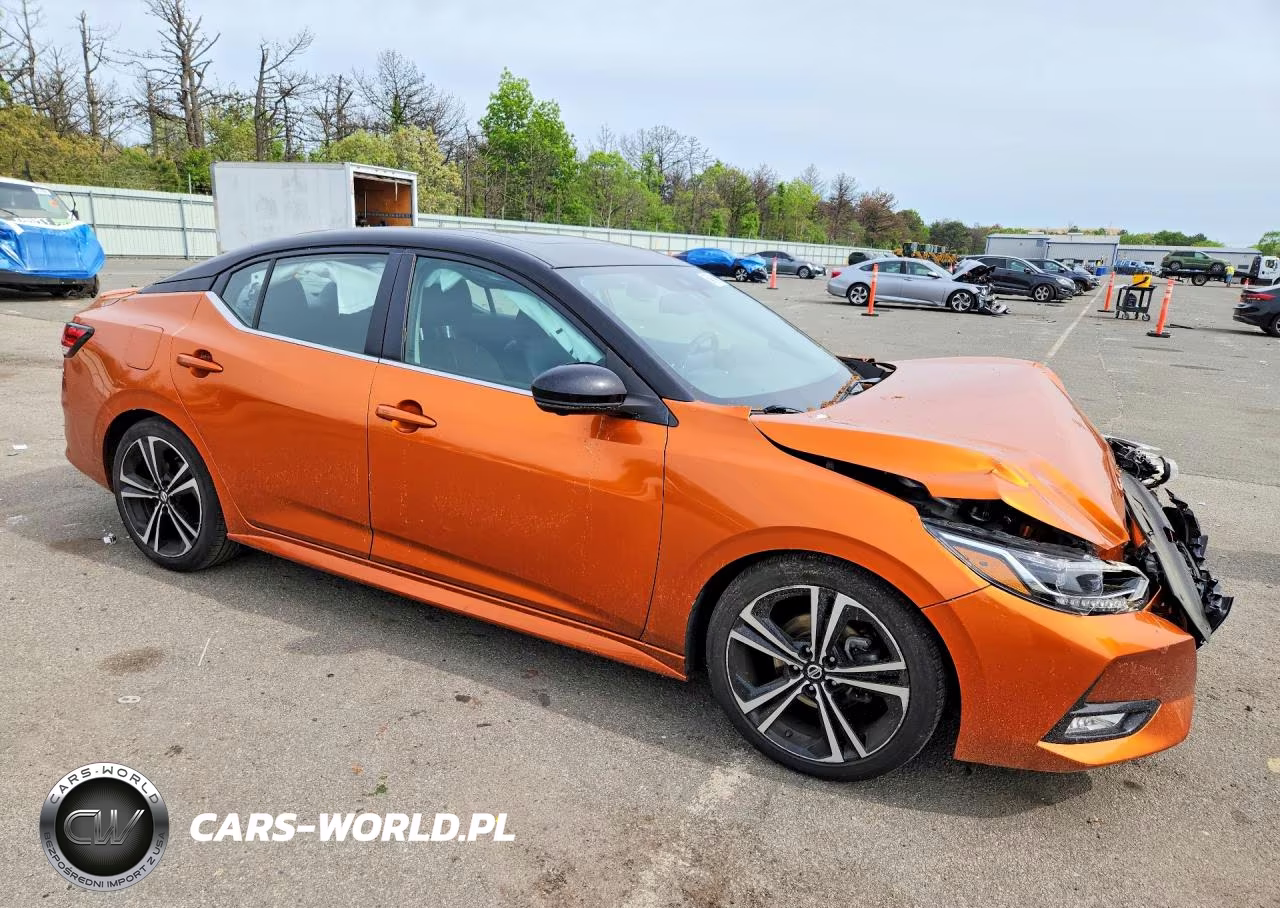 2021 Nissan Sentra Sr VIN:3N1AB8DV9MY204460 - 4