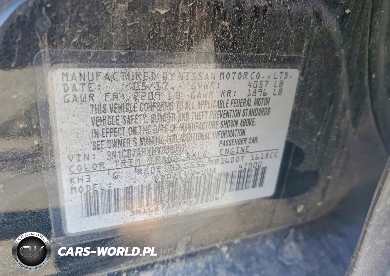2017 Nissan Sentra Nismo VIN:3N1CB7APXHY338067 - 12