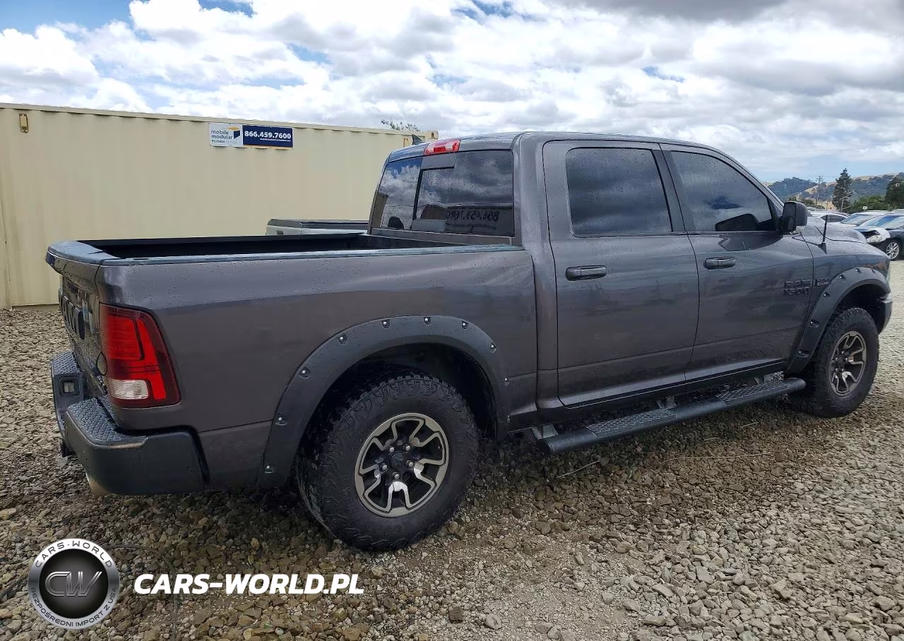2017 Ram 1500 Rebel VIN:1C6RR7YT6HS538388 - 3