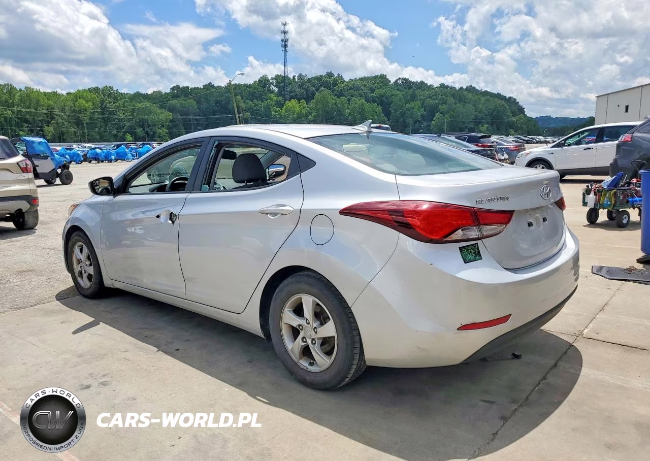 2015 Hyundai Elantra VIN:KMHDH4AE9FU328848 - 2