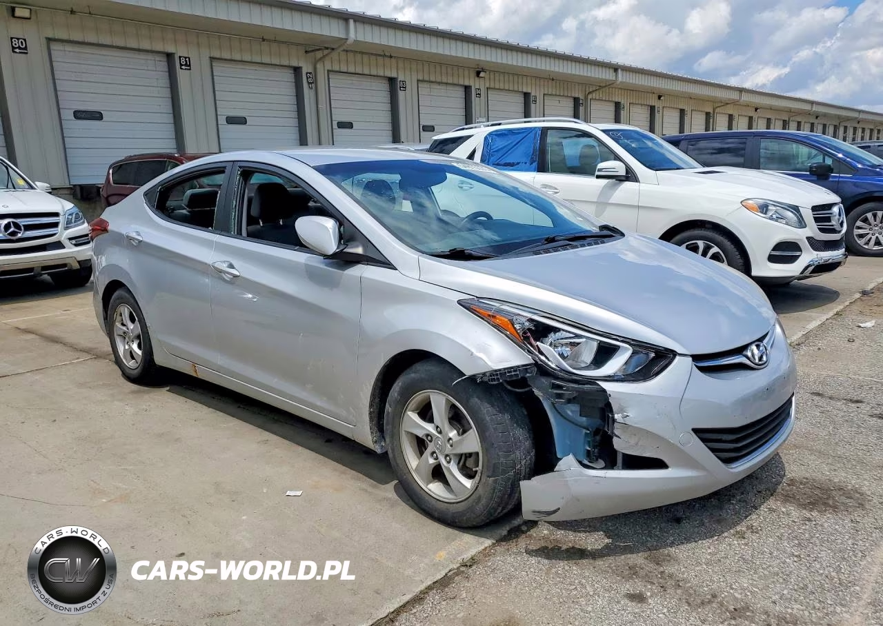 2015 Hyundai Elantra VIN:KMHDH4AE9FU328848 - 4
