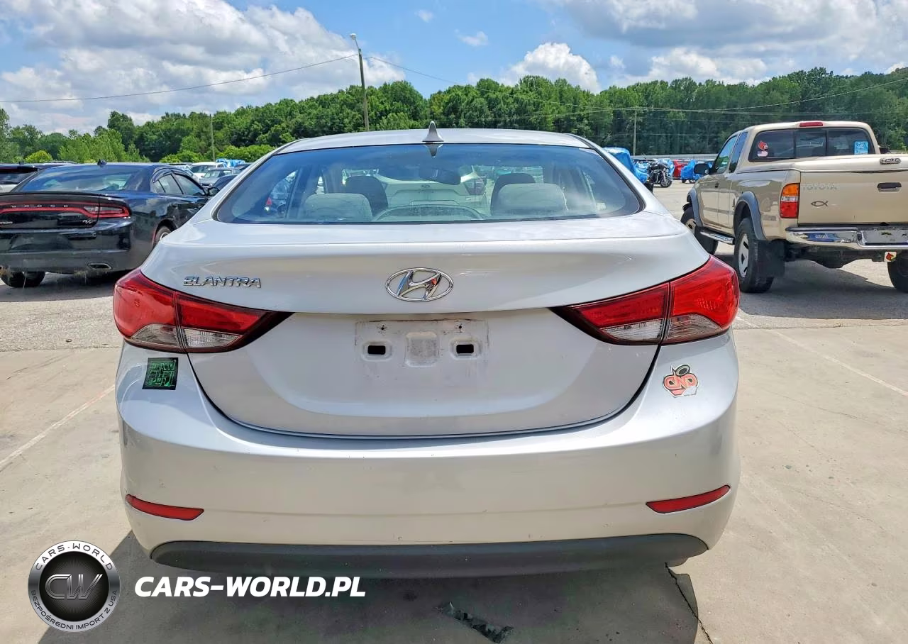 2015 Hyundai Elantra VIN:KMHDH4AE9FU328848 - 6