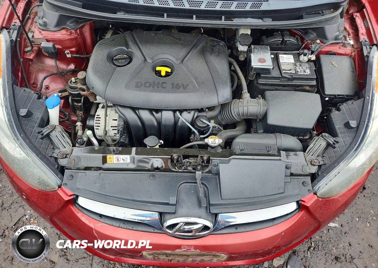 2013 Hyundai Elantra Gls VIN:5NPDH4AE8DH305783 - 11