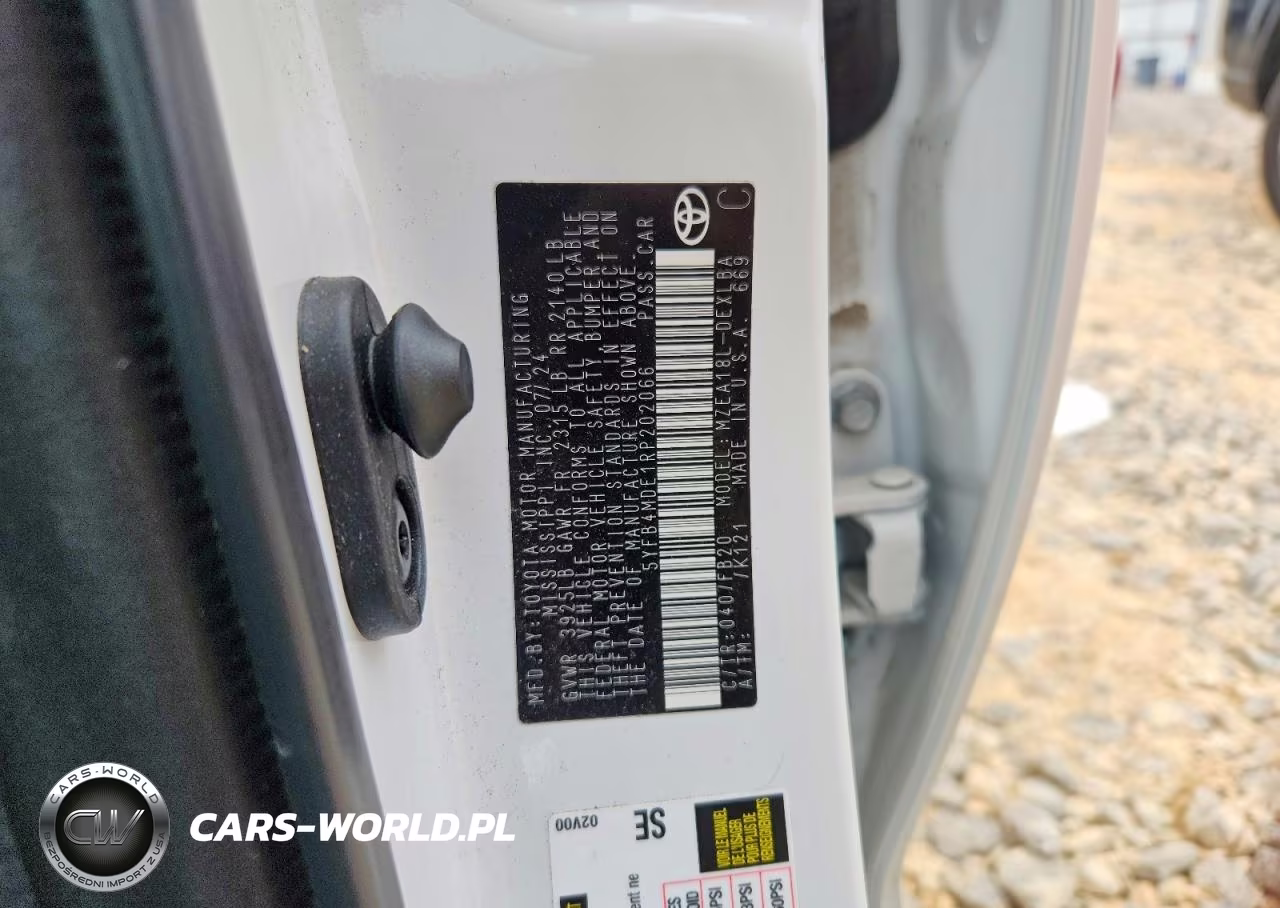 2024 Toyota Corolla Le VIN:5YFB4MDE1RP202066 - 12