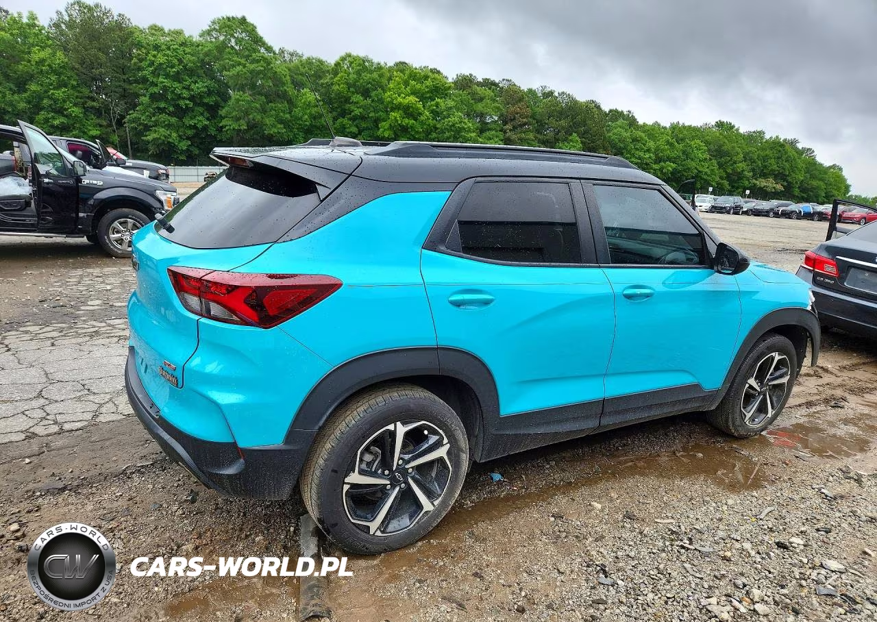 2022 Chevrolet Trailblazer Rs VIN:KL79MTSLXNB025307 - 3