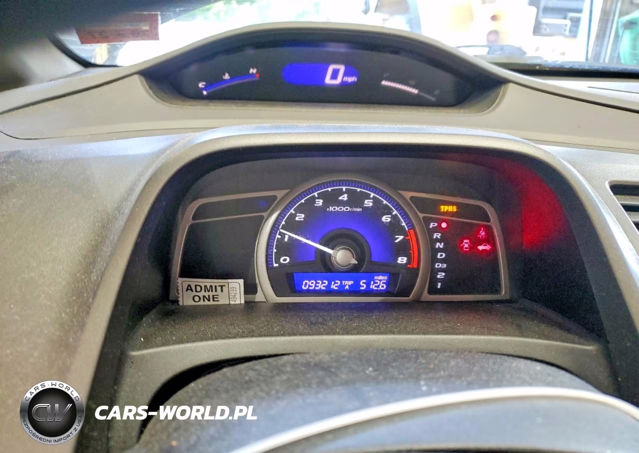 2010 Honda Civic Lx VIN:2HGFA1F57AH330197 - 9