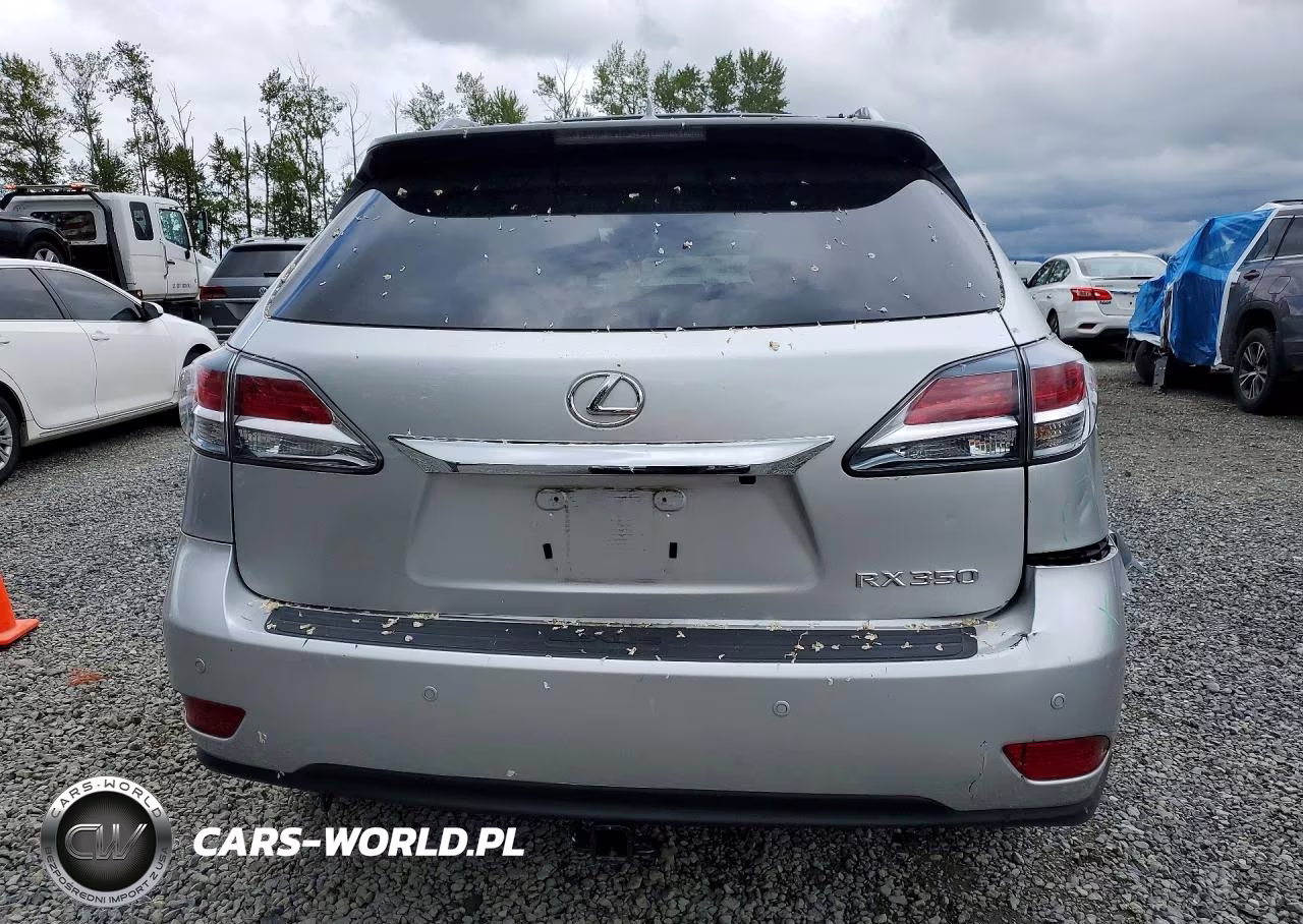 2013 Lexus Rx 350 VIN:2T2ZK1BAXDC130601 - 6