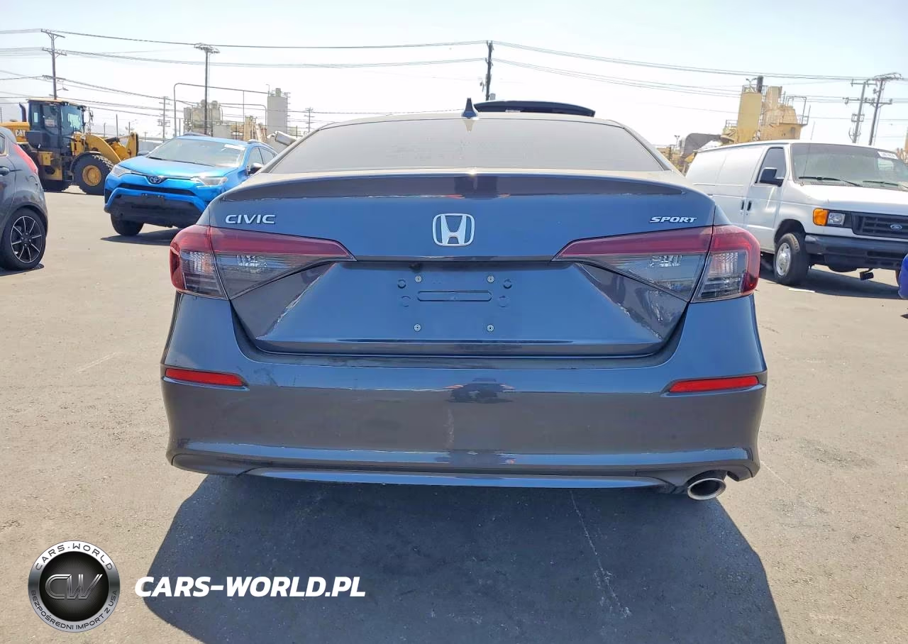2025 Honda Civic Sport VIN:2HGFE2F54SH573428 - 6