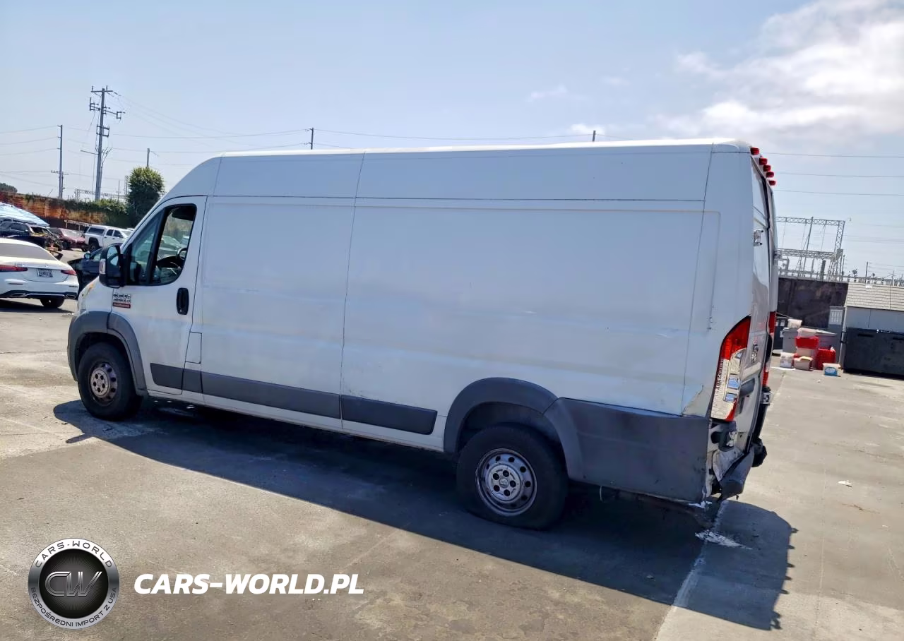 2017 Ram Promaster 3500 Delivery Van VIN:3C6URVJG5HE514209 - 2